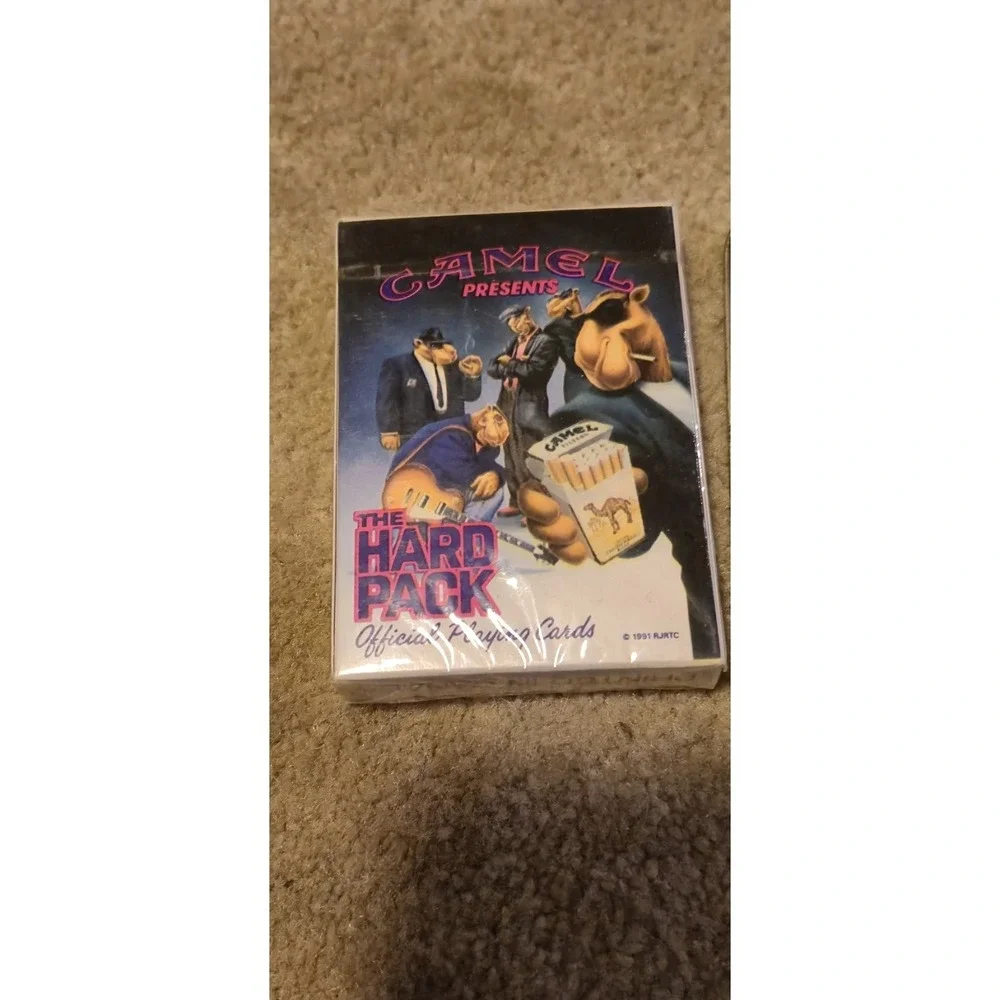 Camel Joe's Place & Hard Pack Playing Cards Tin‎ Lot • 1991 1994 RJRTC
